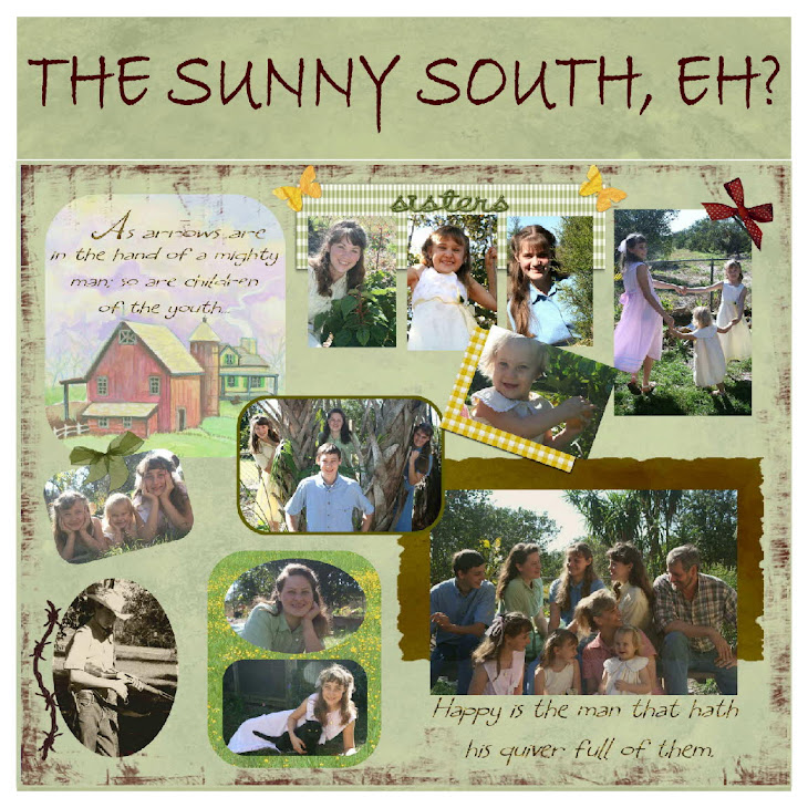 The Sunny South, Eh?