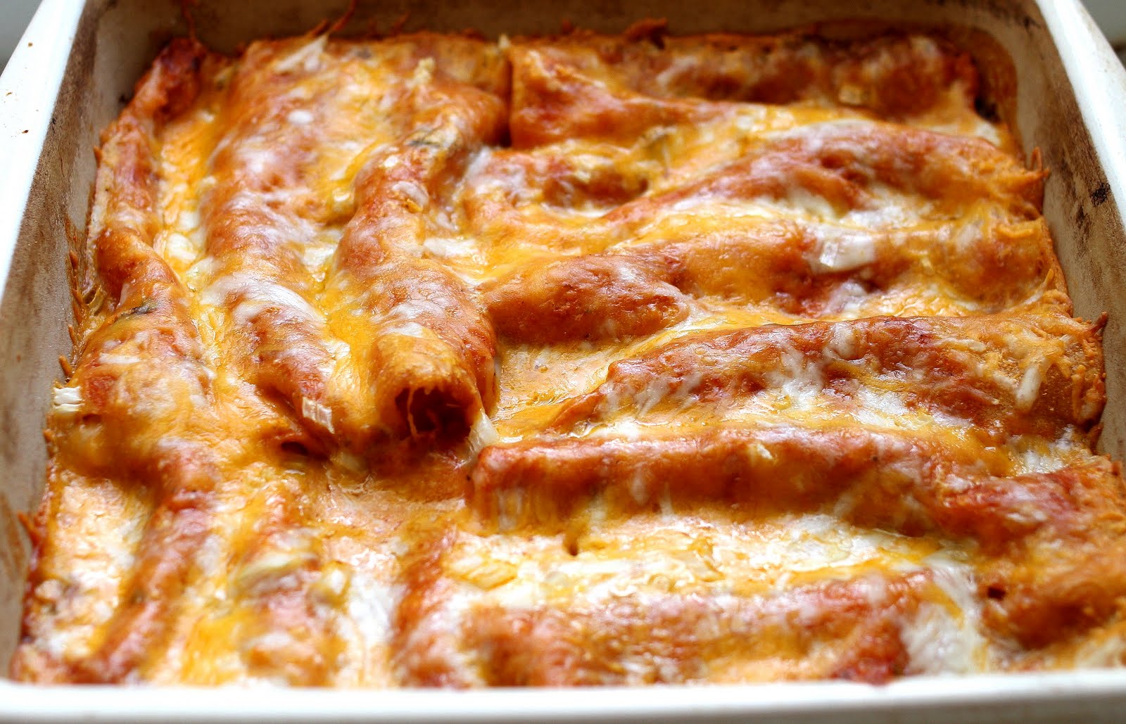 On My Menu Cheese Enchiladas