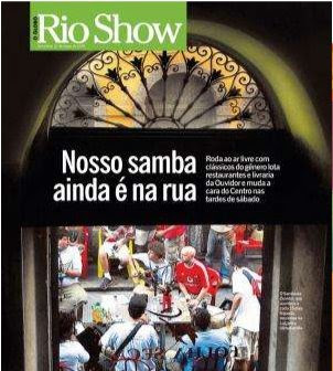 capa da revista RIOSHOW de 21 de março de 2008