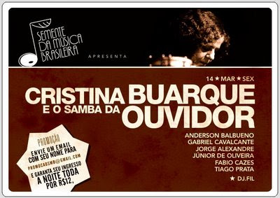 Cristina Buarque e o Samba da Ouvidor