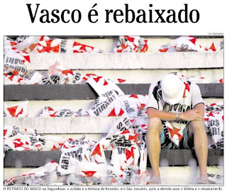 capa do jornal O GLOBO de 08 de dezembro de 2008