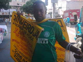 torcedor do Palmeiras no Largo do Machado, Rio de Janeiro, 08 de maio de 2009