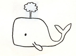 Every Day Is Like Wednesday: Here are some drawings of whales: