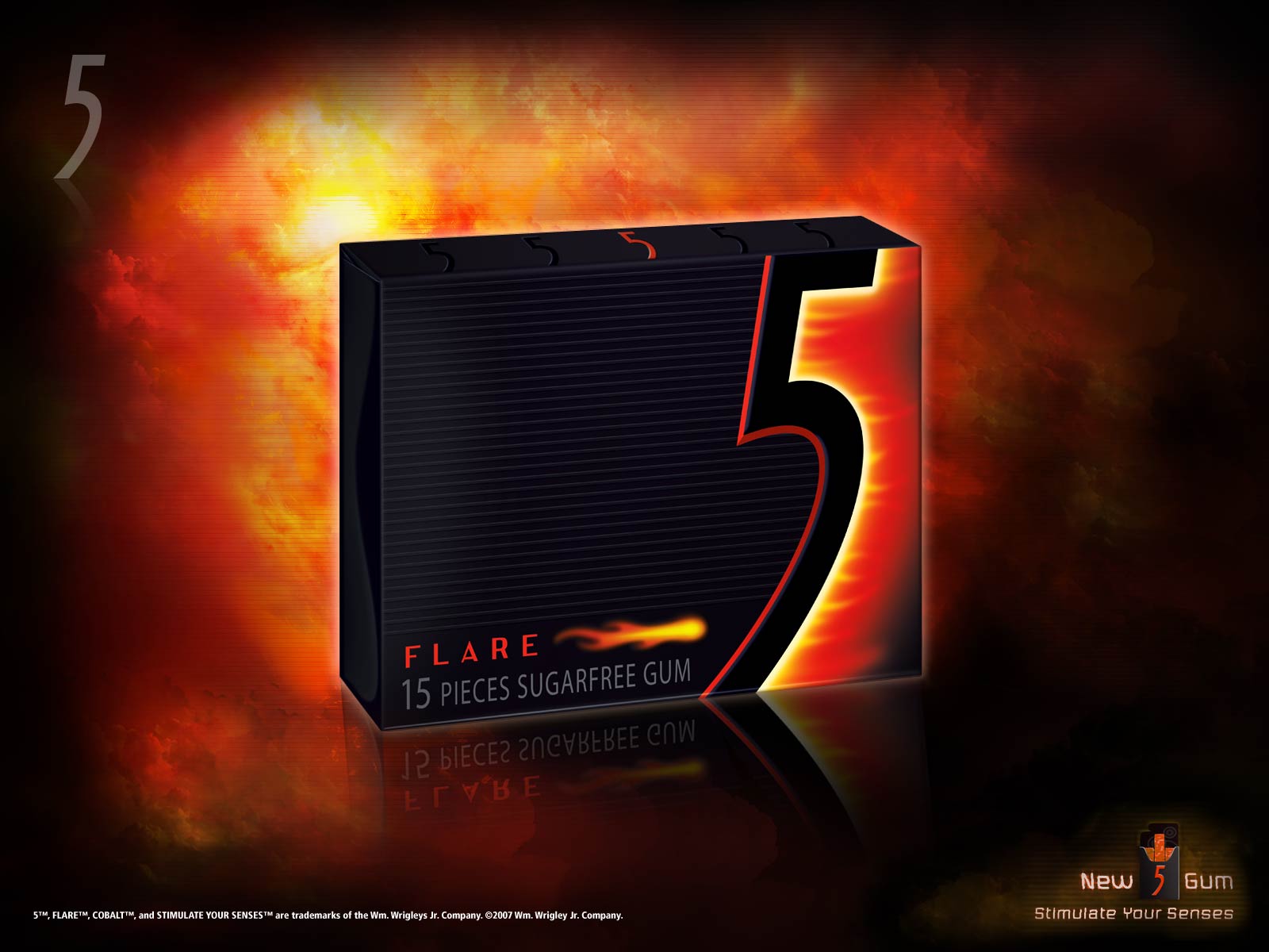 Five Gum Flavors