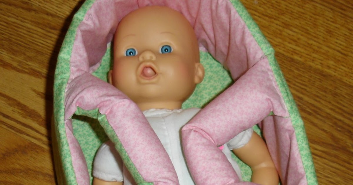 Red Mommy Crafts Soft Baby Doll Carrier