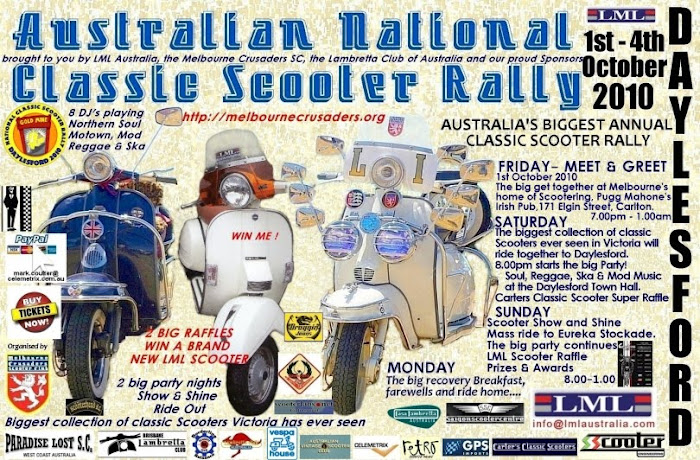 Australian Classic Scooter Rally 2010 - Daylesford