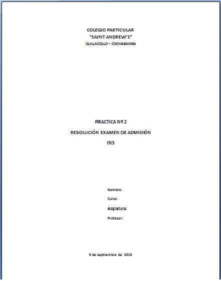 formato apa portada
