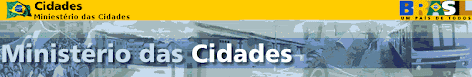 MINISTÉRIO DAS CIDADES