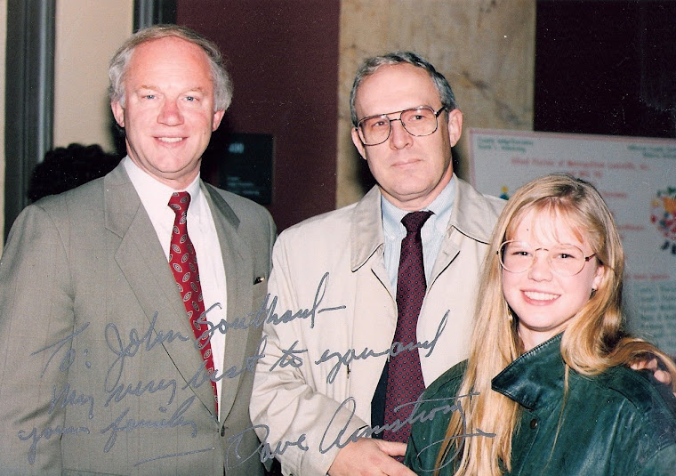 Leslie with her Uncle John & David Armstrong