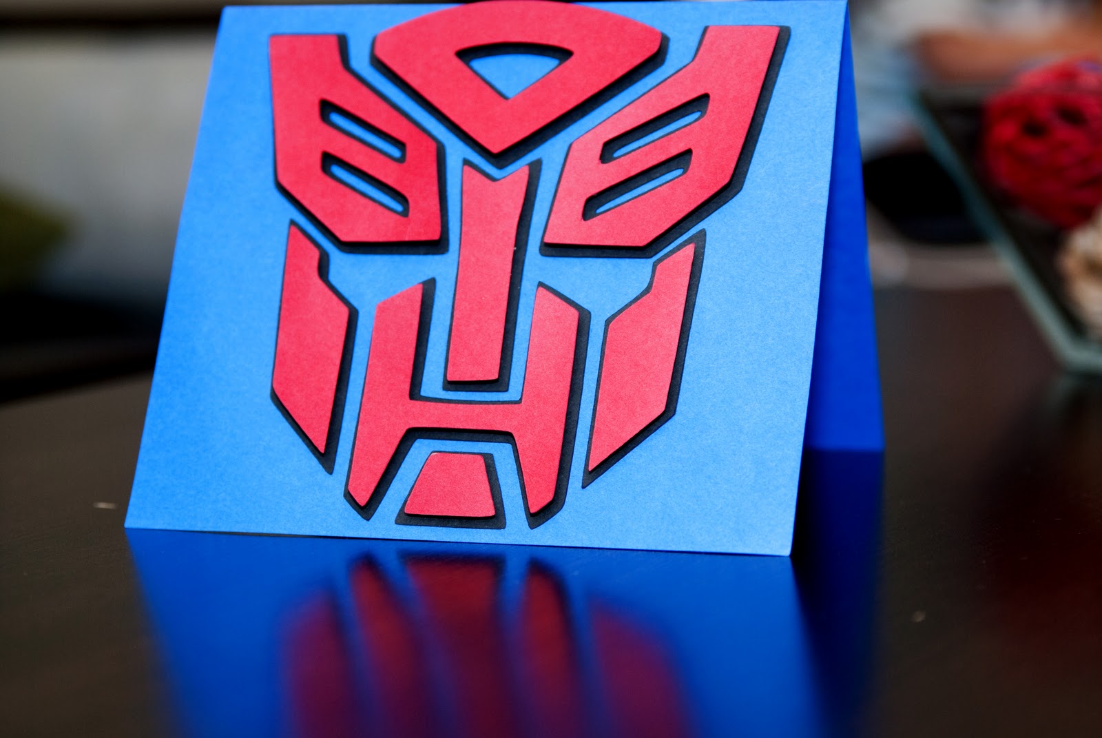 Transformers Template Birthday Invitations