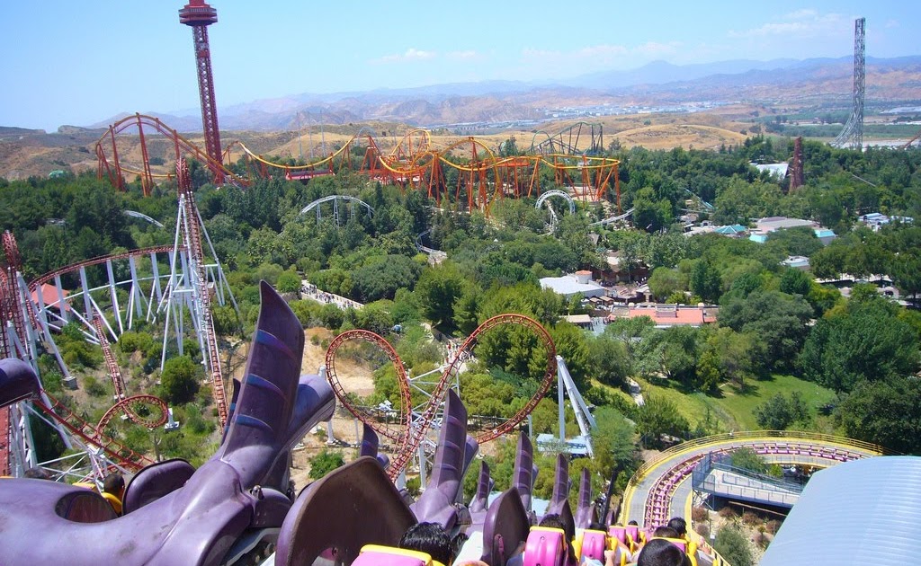 The Coaster King Review Six Flags Magic Mountain
