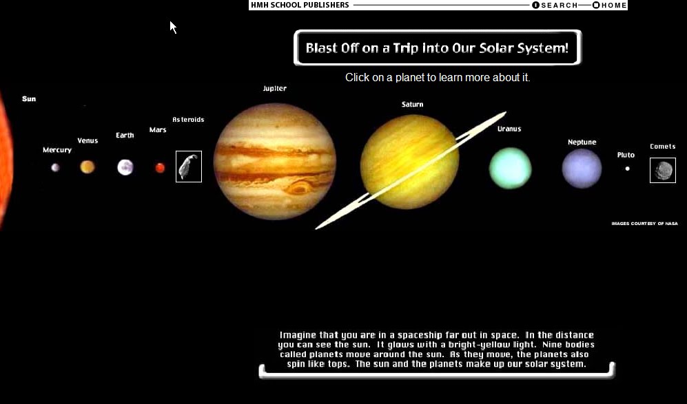 Karen Ogen- i Teach With Technology: Solar System Sites