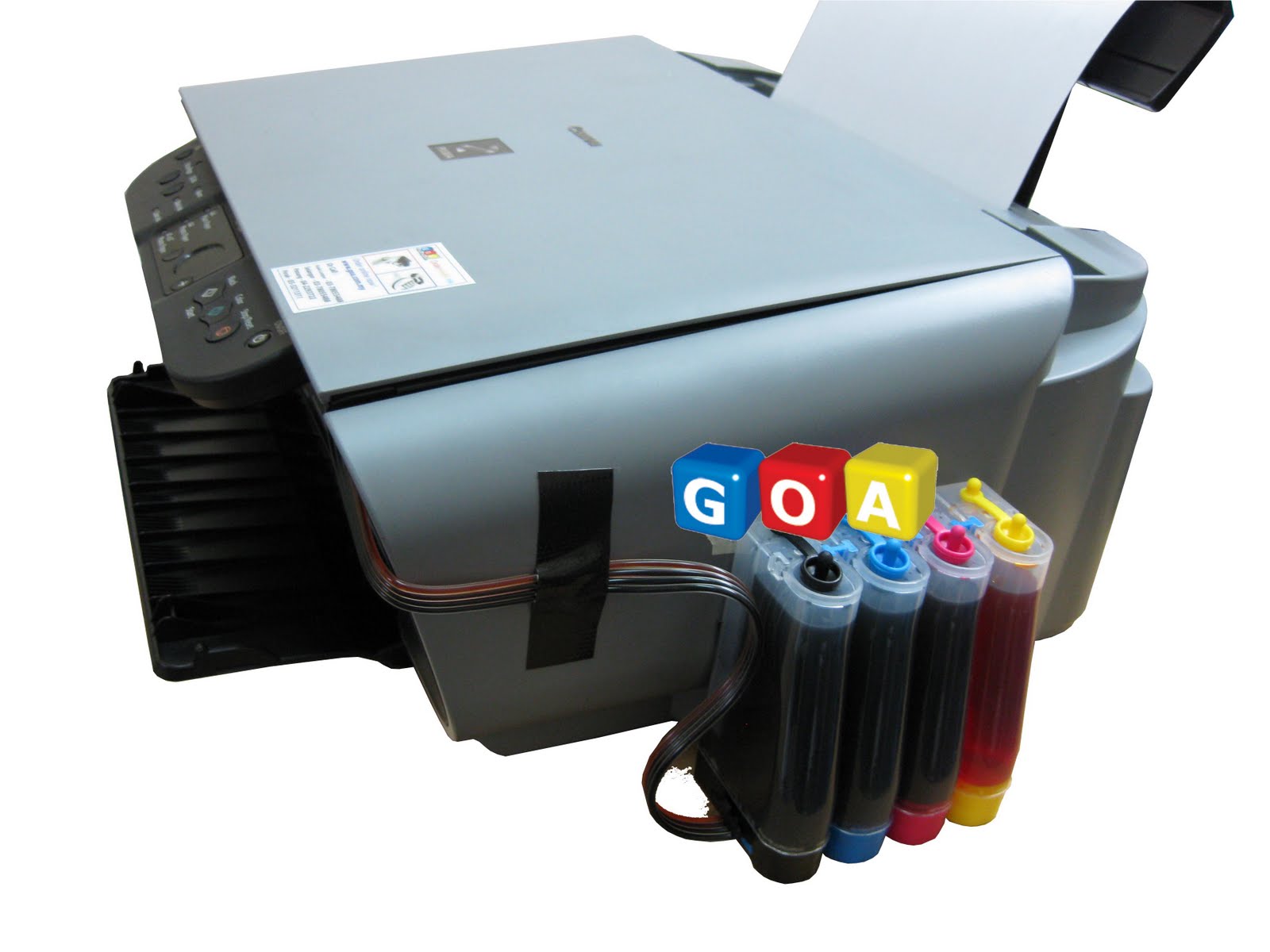 Canon HP Continuos Ink Supply System: Canon MP160 CISS