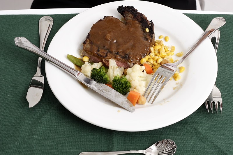 Etiquette western food