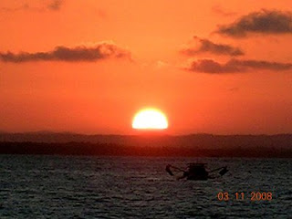 por do sol em morro de sao paulo