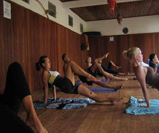 aula de yoga
