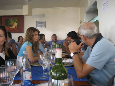 Imagem parcial das mesas.