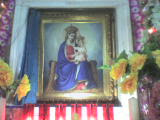 meerut sardhana uttar pradesh india sugarcane mustard fields lady graces church samru tourism backpacking