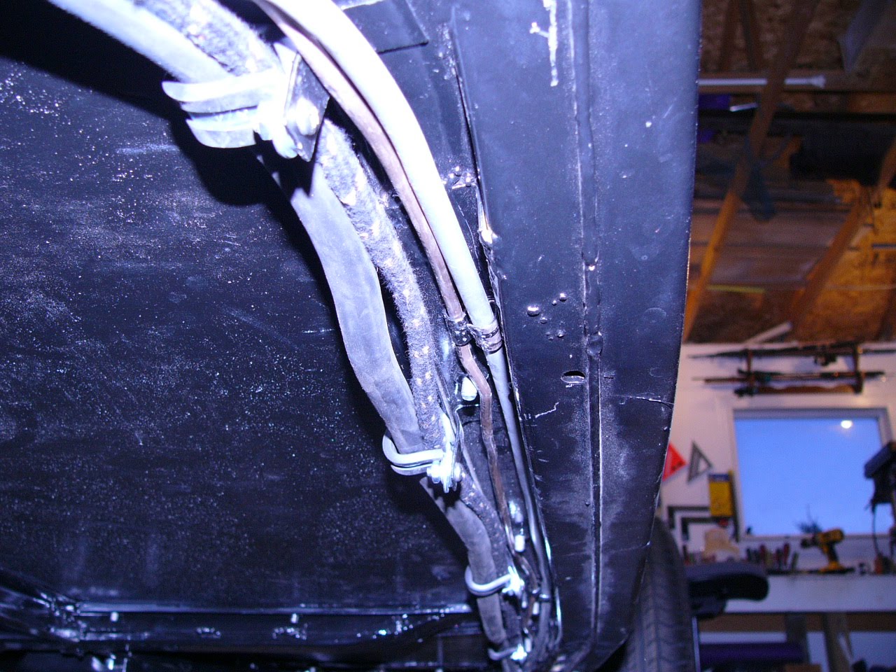 MGA Restoration Floorboards & Chasis routing