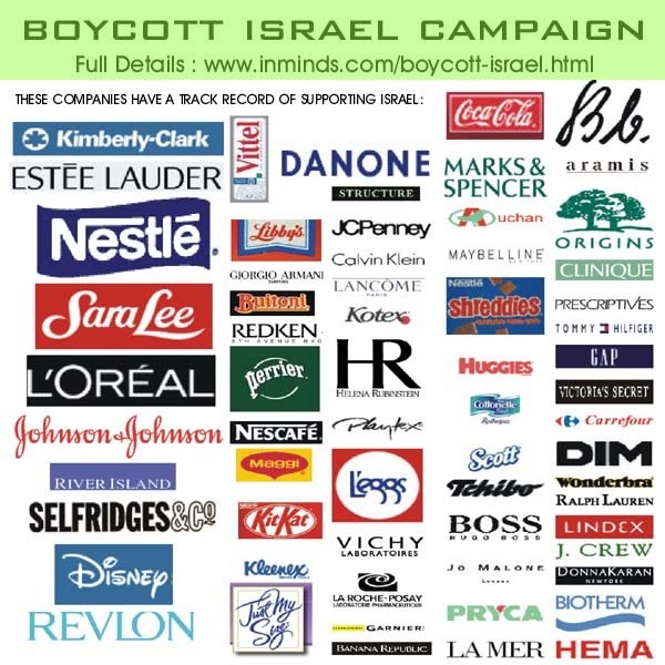 BOYCOTT ISRAEL CAMPAIGN