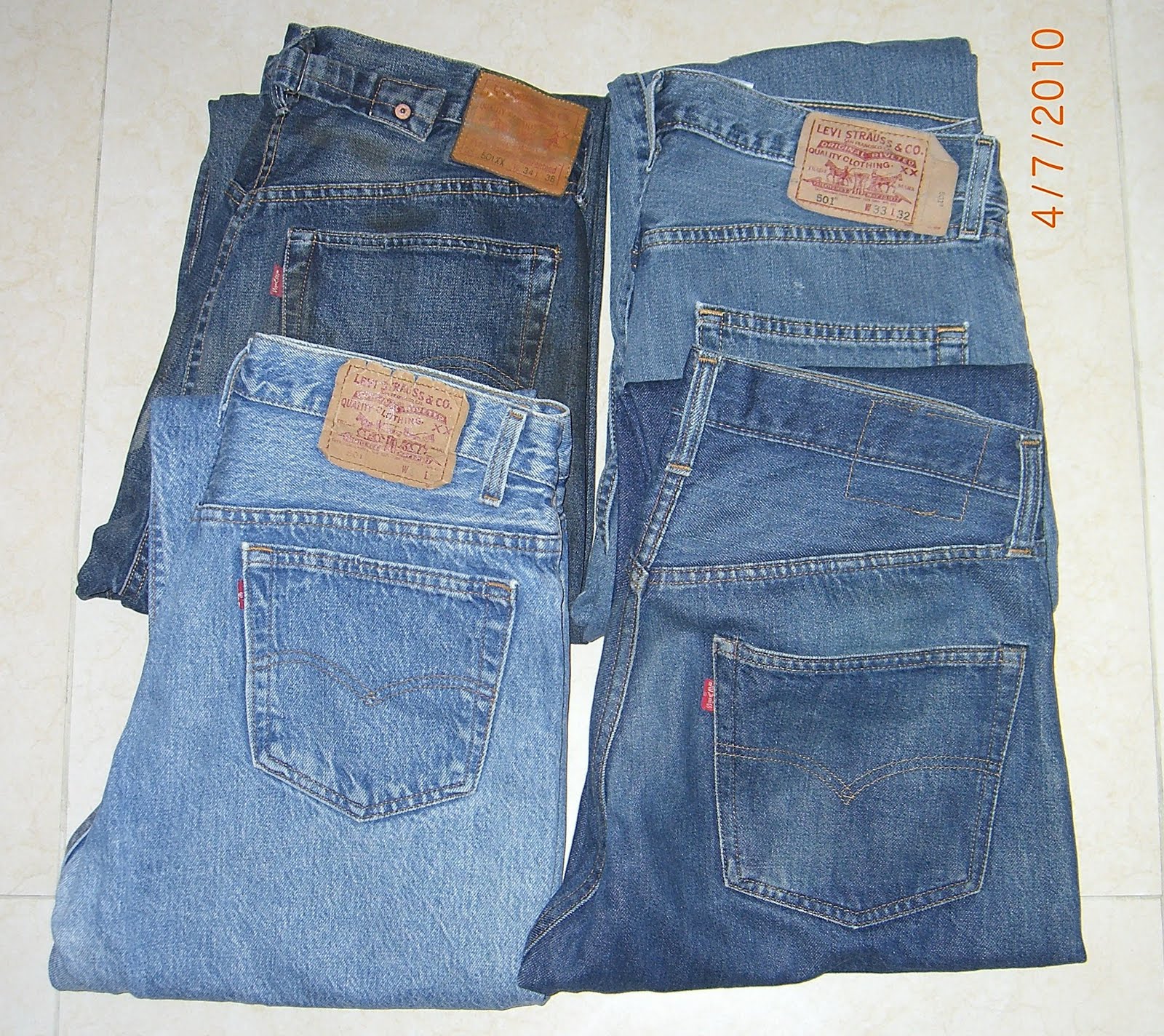 old levi's