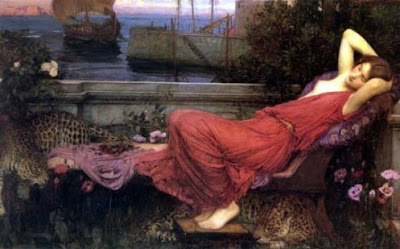"ARIADNE", John William Waterhouse, Mónica López Bordón, poesía, editorial Playa de Ákaba