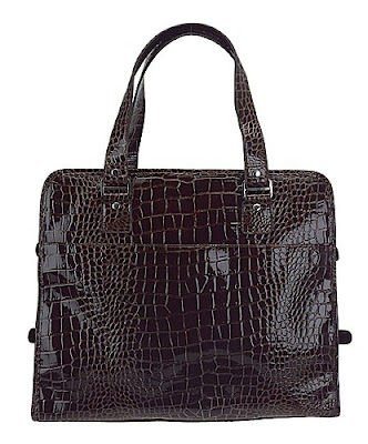 fossil laptop tote