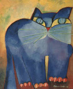 Aldemir Martins- Gato Azul
