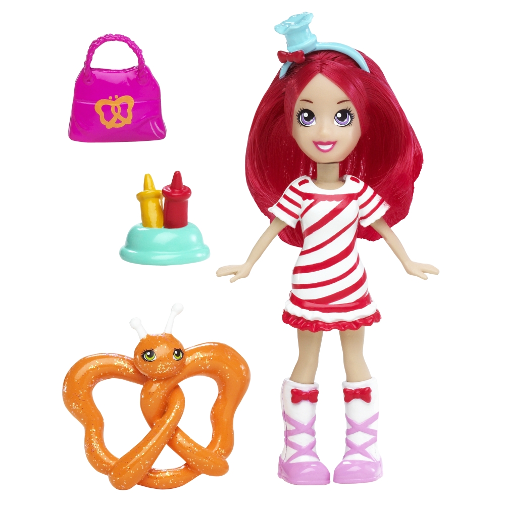 Polly Pocket Doll  Red Hair