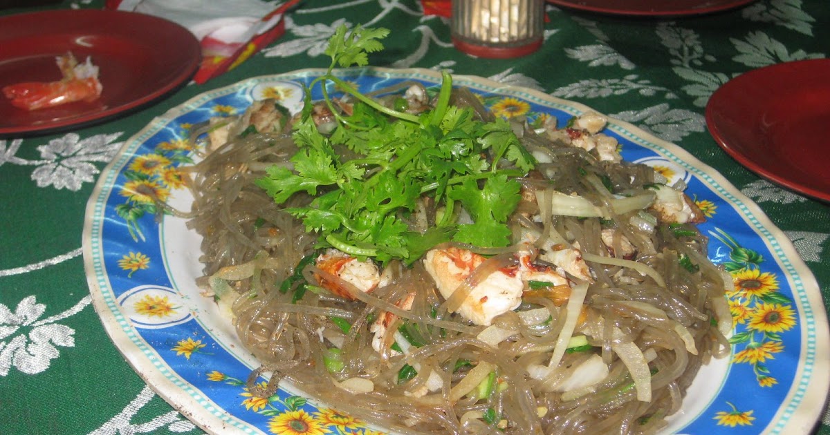 Blog of Salt: Mien Xao Cua