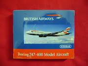 SCHABAK: Boeing 747400 British Airways Diecast Model. Condition: New/Sealed (dsc )