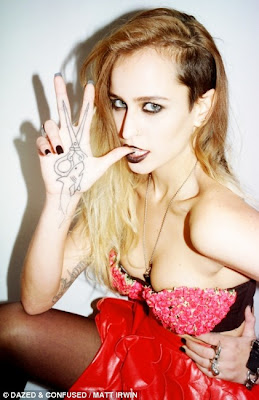 Alice Dellal. Official new girl crush. The hair, the tattoos. Lush