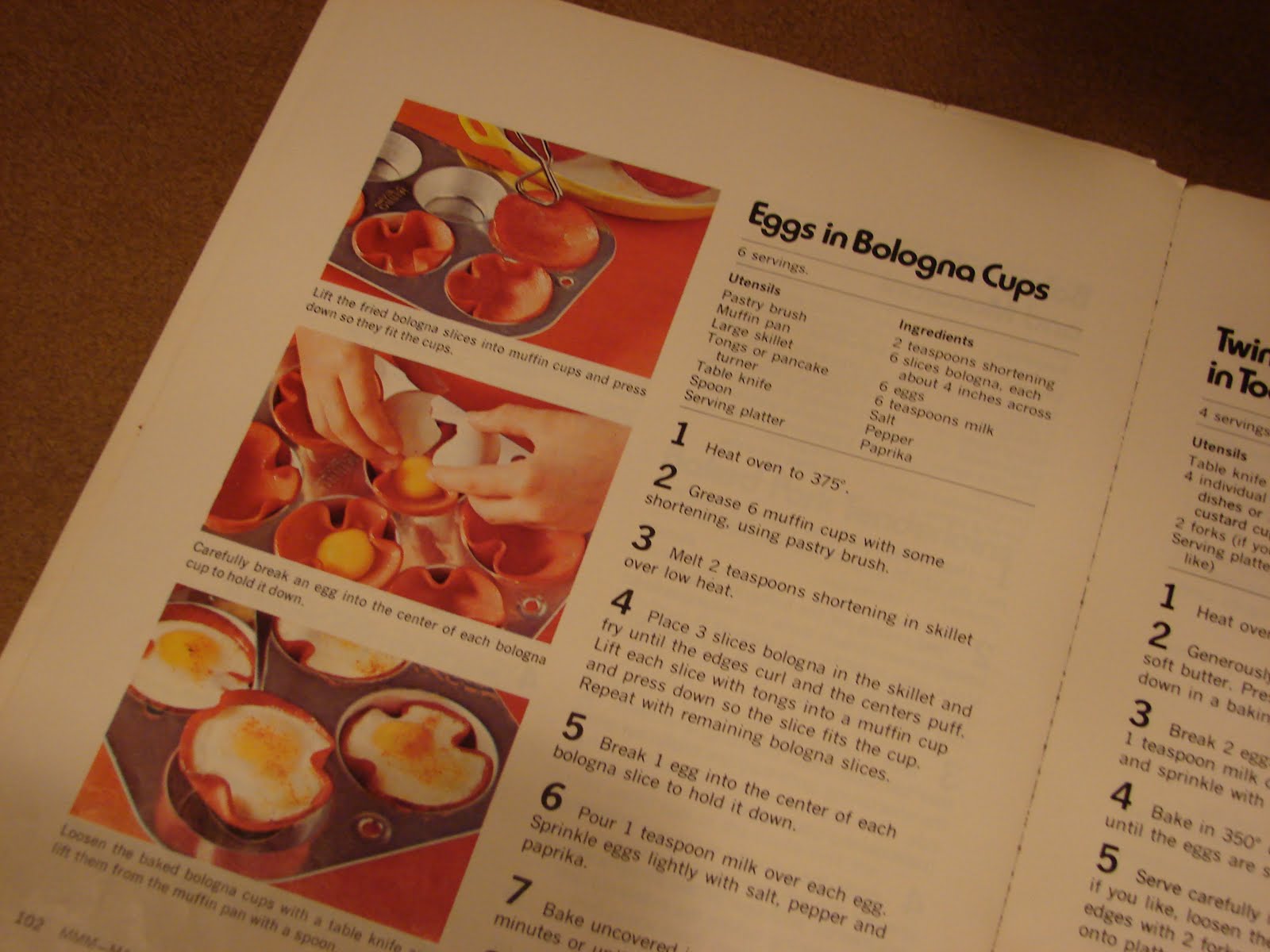 my blessed life Eggs in Bologna Cups...Otherwise Known as Poor Man's