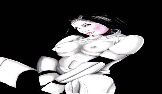 Jex girl in white
