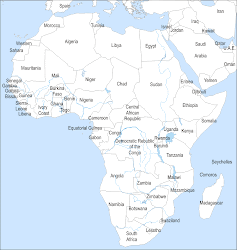 Map of Africa