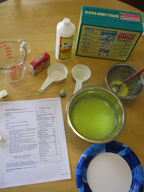 Motherworldly: How to make Troll Bogeys aka green slime!