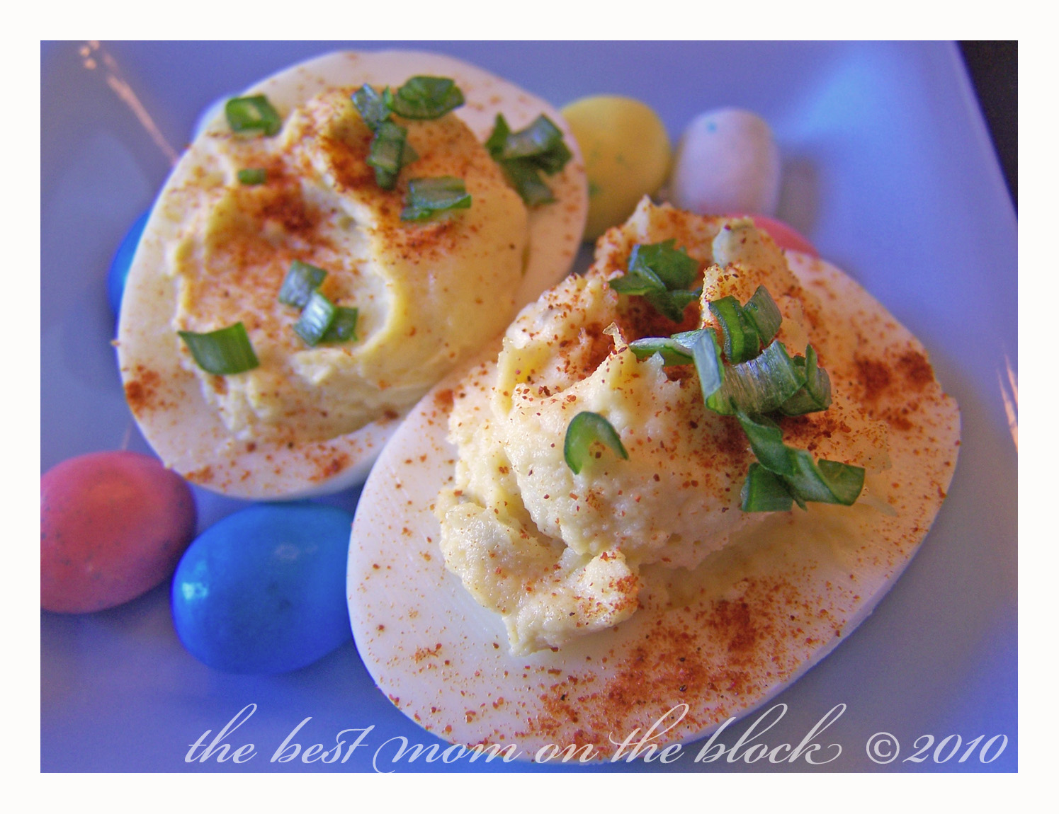 The Best Mom on the Block Ranch Style Deviled Eggs