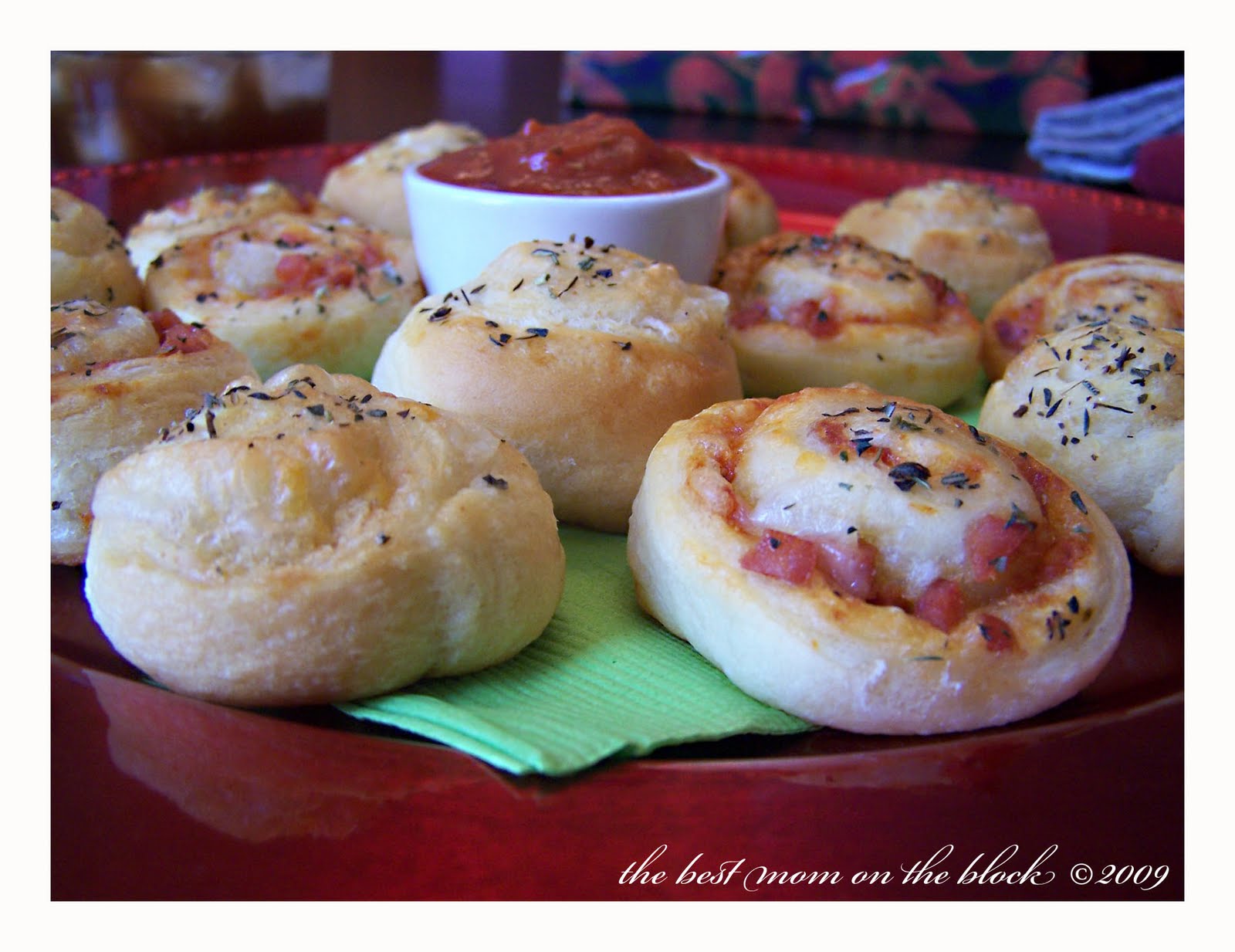 Pizza Puff Pinwheels