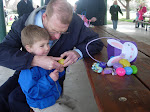 Sharing the candy!