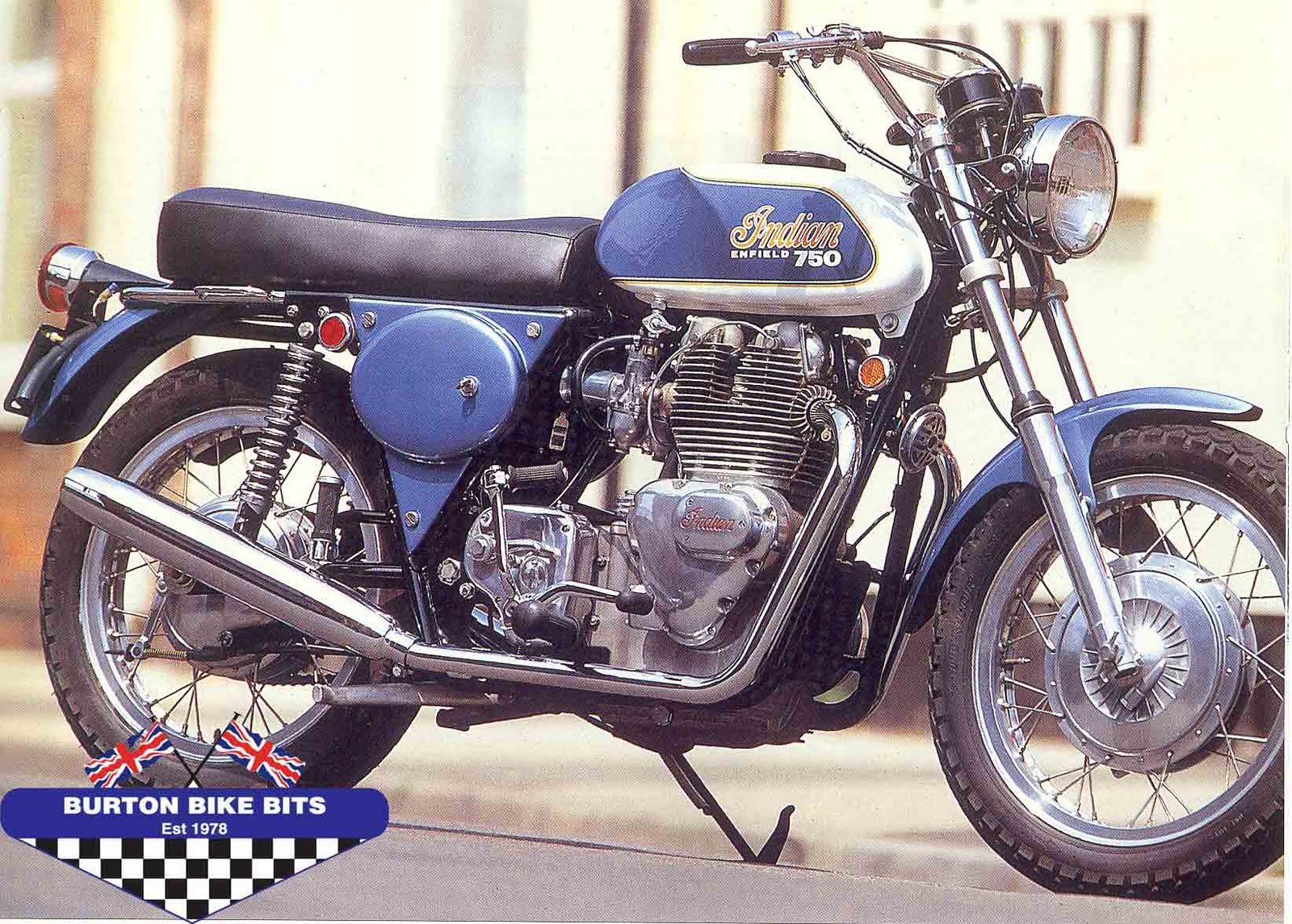 Small Sun Vintage Indian Velocette Royal Enfield made in Italy by Italjet