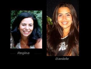 Regina Almeida e filha