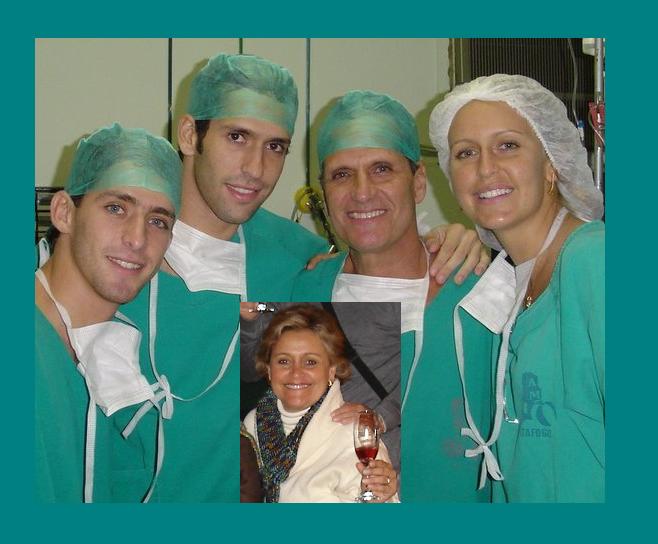 Gracinha e sua família de médicos