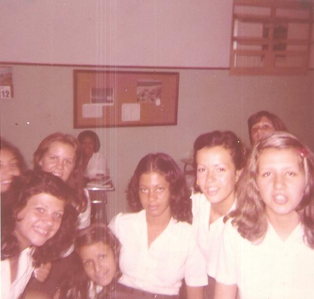 Fátima Oliveira (Santos) e turma