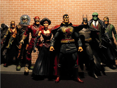 Sillof's steampunk action figures - justice league
