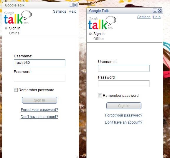 All Tricks & Tips Login to multiple Gtalk Accounts