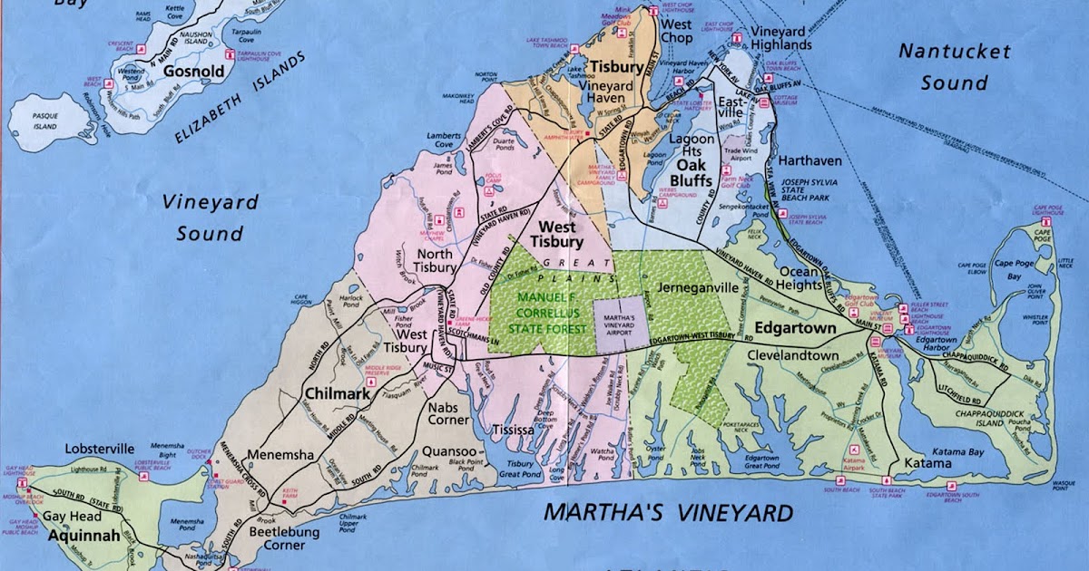 GIS Research and Map Collection Maps of Martha's Vineyard Available