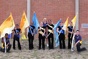 Color Guard Squad with Coach Donna Wilson