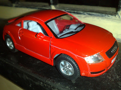 Red Audi TT