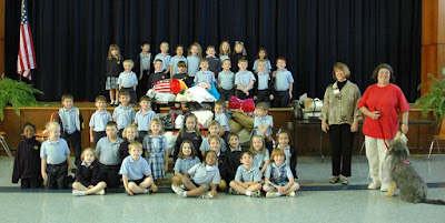 Kindergarten Donates to Montgomery Humane Society 1