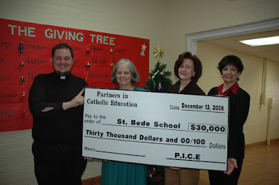 PICE Donates $30,000 to St. Bede 1